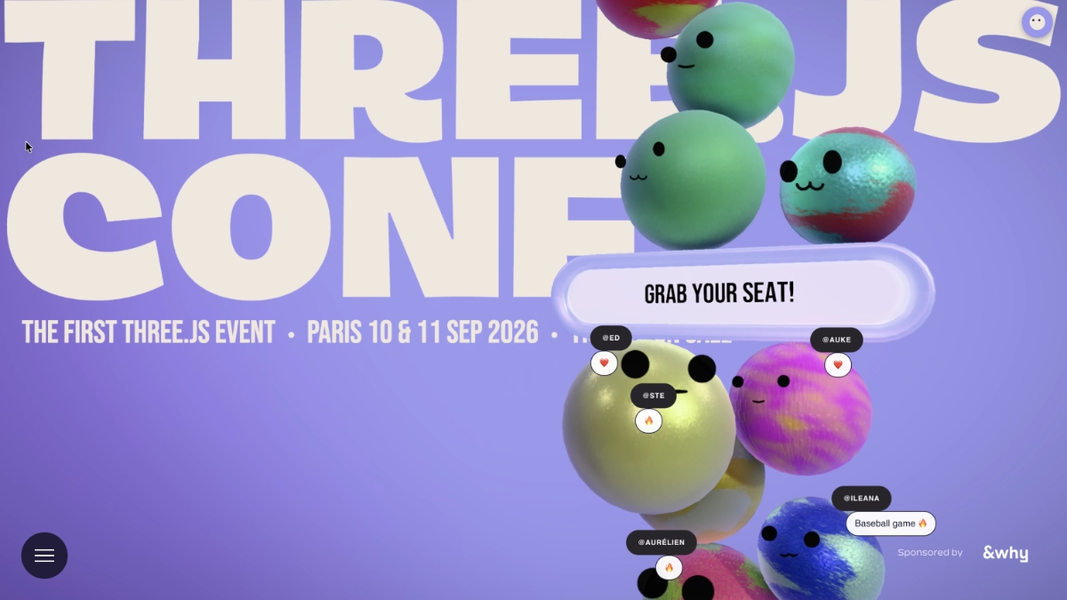 Three.js Conf Paris: why I’m going and what I expect to find